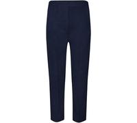 Women Ladies Office Trouser - Your New Office Essential: High-Rise, Internal Elastic Adjuster, and Penny Pocket. Stylish & Functional in Three Colours, Check Our Size Guide_Navy (Size-16)