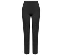 Women Ladies Trousers Classic Pants Girls School Uniform Elastic Office Bottoms[Black,12Regular]