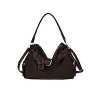 Women Large Capacity Tote Bag Retro Vintage Crossbody Shoulder Commuter
