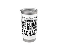 Women Learn Bachata Latin Dancing Lover Statement Fun Design Stainless Steel Insulated Tumbler