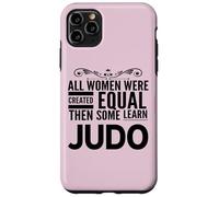 WOMEN LEARN JUDO Girl Japanese Martial Arts Funny Sensei Case for iPhone 11 Pro Max