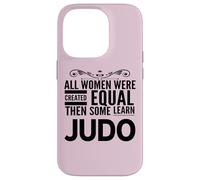 WOMEN LEARN JUDO Girl Japanese Martial Arts Funny Sensei Case for iPhone 14 Pro