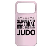 WOMEN LEARN JUDO Girl Japanese Martial Arts Funny Sensei Case for iPhone 17 Pro Max