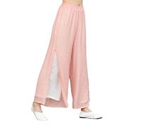 Women Linen Chinesetraditional Kung Fu Uniform Tea Set Sprin Tang Suit Tai Chi Robes Female Oriental Hanfu