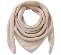 Women Linen Scarf 90cm Square Head Wrap Retro Shawl Summer Neck Scarf Cotton Blend Vintage Hair Cover Lightweight Bandana Solid Colour Breathable(Gold)