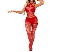 Women Lingerie Garter Belt Stocking Sexy Tights Fishnet Opening Leggings Hollow Out Pantihose Lingerie Pants Ball Gown Garment Bag Red