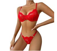 Women Lingerie Sets, Sexy Sheer Floral Lace Bras & Knickers, See Through Mesh Bras & Hipster Panties, Brassiere Briefs Underwear Outfits, Bra Underpants Nightwear My Recent Orders Red