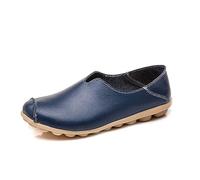 Women Loafers ForSlip On Ballet Flats Women Moccasins Casual Sneakers Flat Shoes for Women Casual Shoes,Dark Blue,8 UK