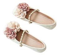 Women Lolita Shoes Heel Mary Jane Lace Pumps with Bow Kawaii Cute Cosplay Wedge Boots Cross Strap Block Heel Sweet Style