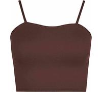Women Low Back Comfort Lifting Bra Cami Bra Bralette Bra Ultra Crop Top Bra Ladies Yoga Sport Bra Comfort Yoga Top Bra Wine