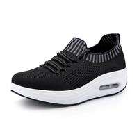 Women Low Top Platform Block Comfortable Artificial PU Shoes Classic Fashion Casual Neon Green Fuchsia Multi-Colors Casual Lace-Up Walking Sneakers for Street Party Wedding Night Club