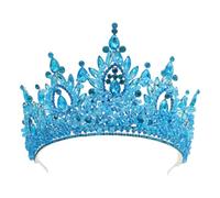 Women Luxury Crown Decorations Queen Princess Sparkling Rhinestones Fashion Headbands 869