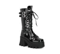Women Mary Jane Dress Pumps Lolita Shoes Cute Platform Gothic Double Ankle Strap Round Toe Chunky Heel Uniform Pumps Shoes Perfect for School Party Business Work Dance Date Night Club