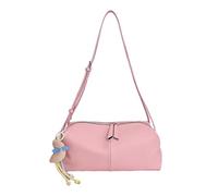 Women Matte PU Crossbody Bags with Adjustable Strap for Daily | Double Zipper Adjustable Strap Tote Handbag for Dating with Lightweight Comfortable Wide Strap