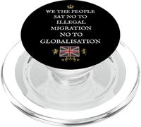 WOMEN MEN BRITISH PATRIOT PROUD SUPPORTERS WE THE PEOPLE UK PopSockets PopGrip for MagSafe
