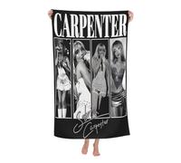 Women Men Carpenter Singer Sabrina Bath Towel superfine fiber Beach Towel Highly Absorbent Soft Towel 32x52in for Travel Pool Bathroom Daily Use Gift for boys and girls