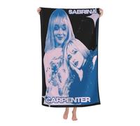 Women Men Carpenter Singer Sabrina Bath Towel superfine fiber Beach Towel Highly Absorbent Soft Towel 32x52in for Travel Pool Bathroom Daily Use Gift for boys and girls