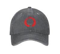 Women Men Cowboy Cap Zen Enso Baseball Hat Adjustable Snapback Cap Lightweight Sports Cap for Unisex Outdoor Travelling