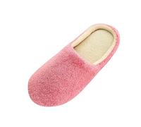 Women Men Fleece Slippers UK Sale Clearance, Cozy Memory Foam Sliders Plush House Shoes Winter Warm Indoor Outdoor Shoes Unisex Slip On Slipper Lightweight Comfy Cosy Shoes Non Slip Sole