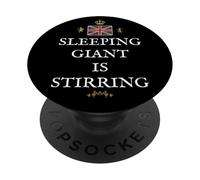 WOMEN MEN GREAT BRITAIN BRITISH PATRIOTS UK GIANT STIRRING PopSockets Adhesive PopGrip