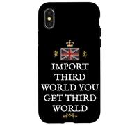 WOMEN MEN GREAT BRITAIN PRIDE BRITISH PATRIOTS THIRD WORLD Case for iPhone X/XS