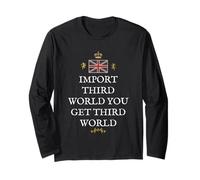 Women Men Great Britain Pride British Patriots Third World Long Sleeve T-Shirt