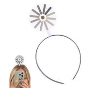 Women Men Hairband,Creative Loading Rotating Women Hairband - Trendy Styling Supplies Casual Hair Accessories for Boys Girls Coworkers Programmers Students