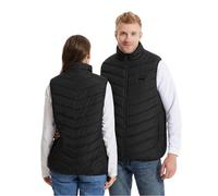 Women/Men Heated Gilet Heating Vest with 28 Heating Zones 3 Adjustable Temperature Electric USB Rechargeable Thermal Vest Warm for Winter Outdoor Camping Riding Hiking(Without Power Bank)