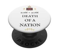WOMEN MEN PATRIOT BRITISH PROUD SUPPORTER 1066-2066 NATION PopSockets Adhesive PopGrip