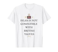 Women Men Patriot British Proud Supporters British Values UK T-Shirt