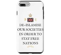 WOMEN MEN PATRIOTS BRITISH SUPPORTERS PROUD FREE NATIONS UK Case for iPhone 7 Plus/8 Plus