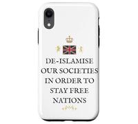 WOMEN MEN PATRIOTS BRITISH SUPPORTERS PROUD FREE NATIONS UK Case for iPhone XR