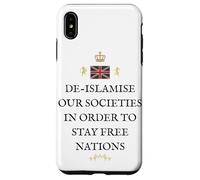 WOMEN MEN PATRIOTS BRITISH SUPPORTERS PROUD FREE NATIONS UK Case for iPhone XS Max