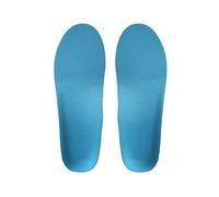 Women Men Plantar Fasciitis Relief Arch Support X/O Valgus Orthotics Insoles, Breathable Comfort High Elastic Thick Shock Absorption Insoles, for Flat Foot, Standing All Day(Blue Tow Pair,S)