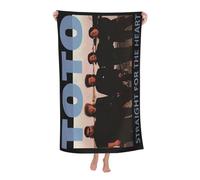 Women Men Rock Band Music Bath Towel superfine fiber Beach Towel Highly Absorbent Soft Towel 32x52in for Travel Pool Bathroom Daily Use Gift for boys and girls
