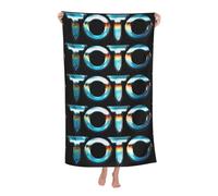 Women Men Rock Band Music Bath Towel superfine fiber Beach Towel Highly Absorbent Soft Towel 32x52in for Travel Pool Bathroom Daily Use Gift for boys and girls