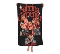 Women Men Sabrina Singer Carpenter Bath Towel superfine fiber Beach Towel Highly Absorbent Soft Towel 32x52in for Travel Pool Bathroom Daily Use Gift for boys and girls