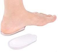 Women Men Shoes Insoles Heel Lift Insert Pad Cushion O/X Legs Correction Support Cups