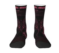 Women Men Singer Martinez Color-Blocked Socks Unisex Moisture-Wicking 3D Printed Crewsocks Unique Design