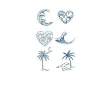 Women Men Spider Web Temporary Tattoo,Lasts To 15 Days Waterproof Semi Permanent Sticker.(04)