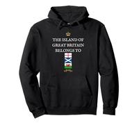 WOMEN & MEN SUPPORT BRITAIN PATRIOTIC ENGLAND SCOTTS WELSH Pullover Hoodie