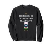 WOMEN & MEN SUPPORT BRITAIN PATRIOTIC ENGLAND SCOTTS WELSH Sweatshirt