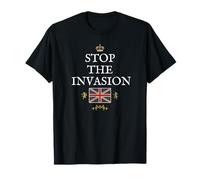 WOMEN & MEN SUPPORT BRITAIN PATRIOTIC ENGLAND UK INVASION T-Shirt