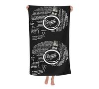 Women Men The SOAD Down Music Rock Band System Bath Towel superfine fiber Beach Towel Highly Absorbent Soft Towel 32x52in for Travel Pool Bathroom Daily Use Gift for boys and girls