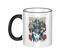Women Men The SOAD Down Music Rock Band System Ceramic Coffee Mug Funny Adult Ceramic Coffee Cup Humor Black Handle Tea Cups Personalized Design for Coworker Mom Dad 11OZ Coffe Mug