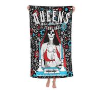 Women Men The Stone Age Rock Band Bath Towel superfine fiber Beach Towel Highly Absorbent Soft Towel 32x52in for Travel Pool Bathroom Daily Use Gift for boys and girls