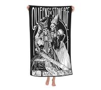 Women Men The Stone Age Rock Band Bath Towel superfine fiber Beach Towel Highly Absorbent Soft Towel 32x52in for Travel Pool Bathroom Daily Use Gift for boys and girls