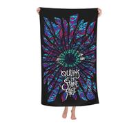 Women Men The Stone Age Rock Band Bath Towel superfine fiber Beach Towel Highly Absorbent Soft Towel 32x52in for Travel Pool Bathroom Daily Use Gift for boys and girls