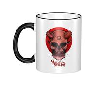 Women Men The Stone Age Rock Band Ceramic Coffee Mug Funny Adult Ceramic Coffee Cup Humor Black Handle Tea Cups Personalized Design for Coworker Mom Dad 11OZ Coffe Mug