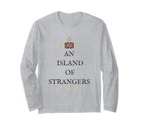 Women Men UK British Patriot Proud an Island of Strangers UK Long Sleeve T-Shirt